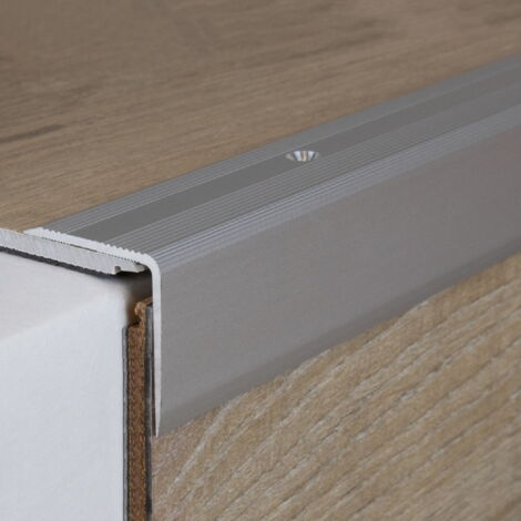 PROVISTON  Treppenkantenprofil  Alu Winkelprofil  40 x 42 x 1000 mm  Silber