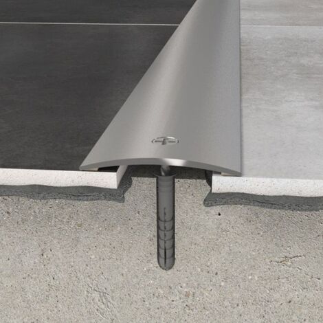 PROVISTON  Übergangs- & Ausgleichsprofil  Aluminium  30 x 3.12 x 930 mm  Silber  Bodenprofil  Metallprofil  Übergangsschiene