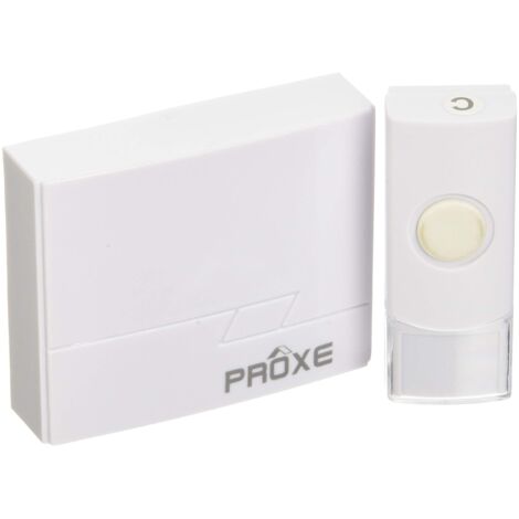 PROXE CAMPANELLO SENZA FILI A BATTERIA - 16 SUONERIE  LAY, bianco   DF 8068200