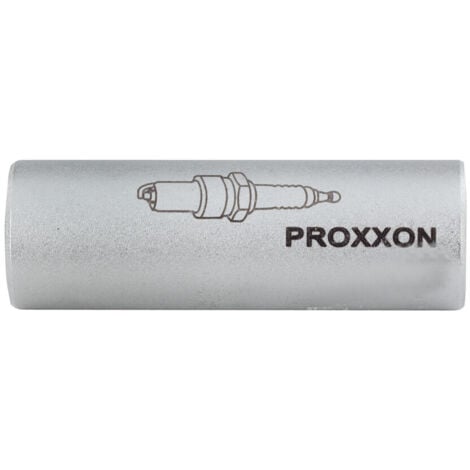 Proxxon - 1/2" Zündkerzen-Steckschlüsseleinsatz mit Magneteinsatz, 18 mm - 23394