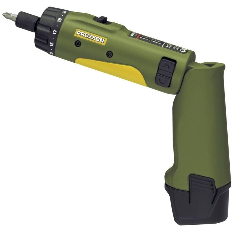Proxxon Visseuse articulée sans fil KS/A, 10,8 V, 1x 2,6 Ah et chargeur en coffret