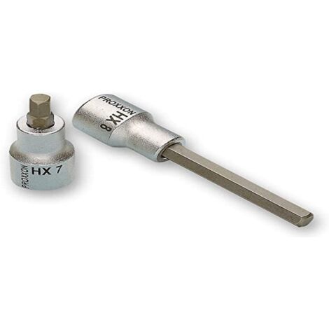 PROXXON 2223468 - Vaso 1/2"+ punta allen 14 mm l/100
