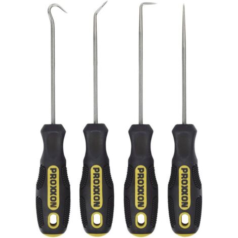 Proxxon 22700 - Set di 4 micro ganci e aghi