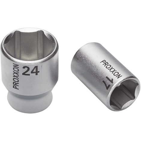 PROXXON 23400 Steckschlüsseleinsatz / Nuss 8mm Antrieb 12,5mm (1/2')