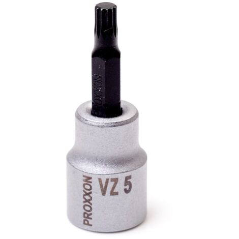 Proxxon 23628 3/8" Vielzahn-Einsatz VZ 5, 50 mm ng