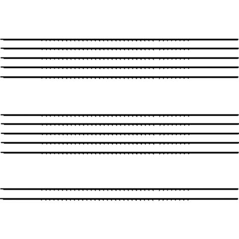 Proxxon 28119 Supercut-Laubsägeblatt Z-11 ohne Querstift, grob verzahnt, 25 mm