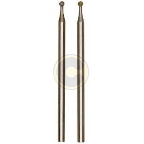 PROXXON 28222 2 TIGES COUPE DIAMANT MM 1,8 PO ACIER POUR MOLAR