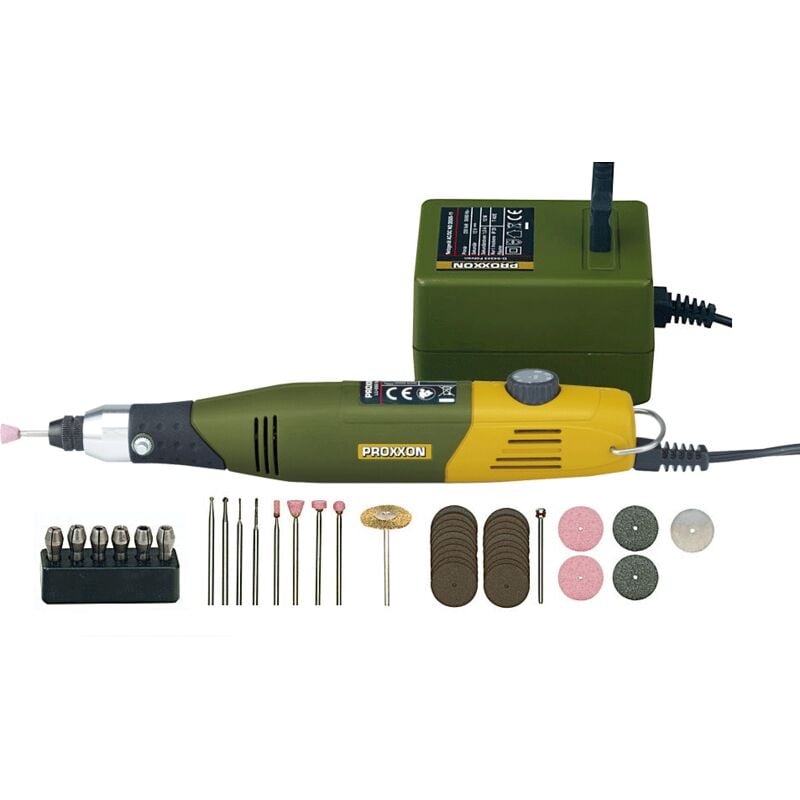Set de gravure pour modélistes avec perceuse-fraiseuse MICROMOT 60/E - PROXXON - 28515