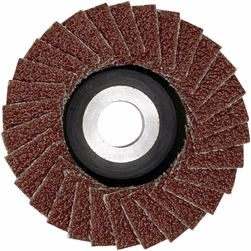 Image of Proxxon - Smerigliatrice lamellare (disco ø 50 mm, k 240, foro 10 mm, per ghisa malleabile, acciaio, legno, plastica, per smerigliatrice angolare lhw