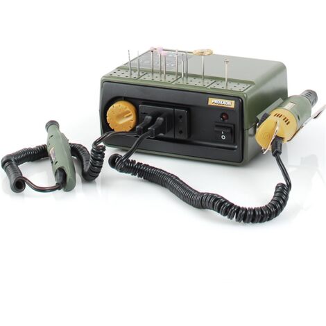Proxxon 28704 MICROMOT Netzgerät NG 5/E mit 3 Anschlussbuchsen 12 Volt 5 Ampere