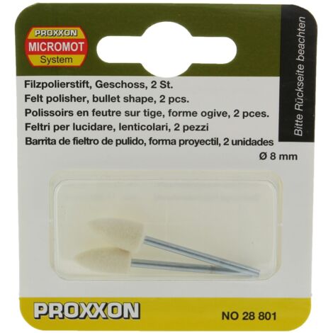 PROXXON 28801 "FIG.19"FELTRI CONICI (2 PZ)