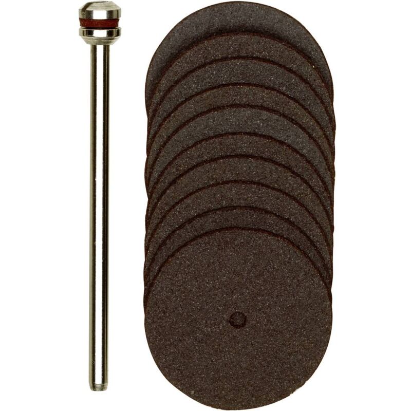 Image of Micromot 28 810 Disco di taglio dritto 22 mm 1 kit Metalli non ferrosi, Acciaio, Acciaio inox, Plastica, Legno - Proxxon