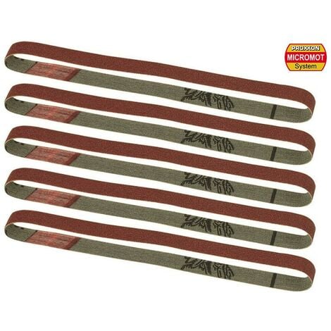 ponçage Proxxon Micromot 28583 Grain 80 (L x l) 330 mm x 10 mm 5 pc(s)