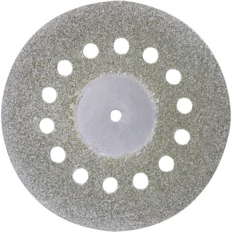 Proxxon – Disque diamanté Ø 38 mm avec trous de refroidissement – Pour céramique, plastique et métaux non ferreux – Coupe précise et durable - C58533