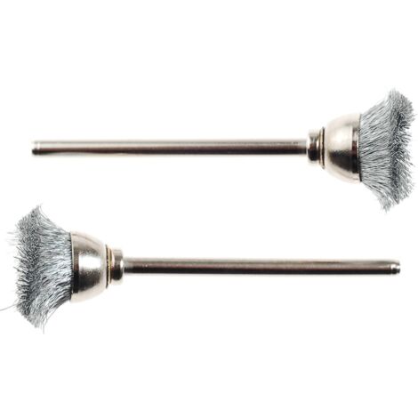 Proxxon Edelstahlbürsten Breite 13 mm Form Topf Edelstahl Topfform Schaft 2,35