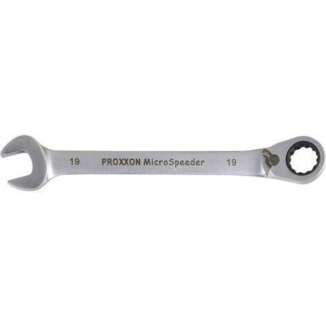 Proxxon Industrial 23141 MicroSpeeder Chiave combinata a cricchetto 19 mm