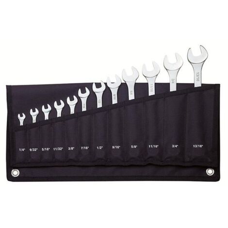 Proxxon Industrial 23816 SlimLine Ring-Maulschlüssel-Satz 12teilig Schlüsselweite (Zoll) 1/2" - 13/