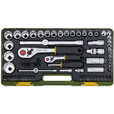 Proxxon Industrial Steckschlüsselsatz 65tlg.