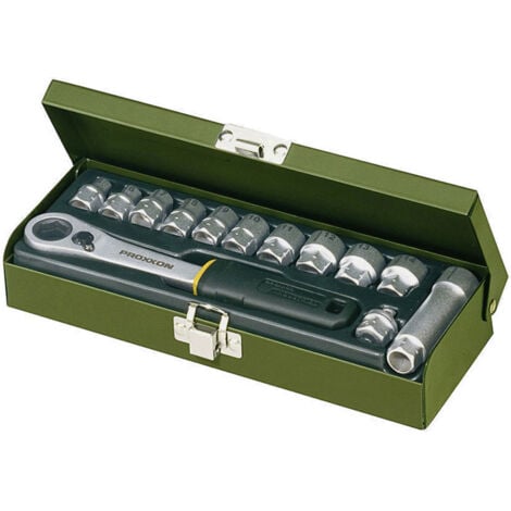 Proxxon Industrial Steckschlüsselsatz metrisch 1/4" (6.3 mm) 13teilig 23602