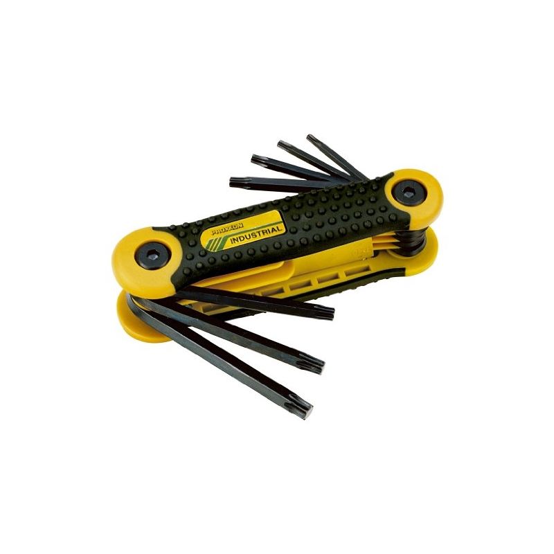 23954 tx tournevis multifonction de poche 8 têtes torx 9 à 40 - Proxxon