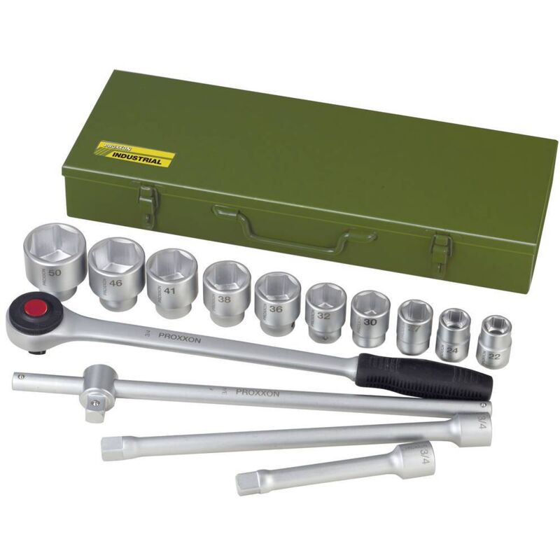 Proxxon - Jeu de douilles-embouts 3/4 14 pièces 23300