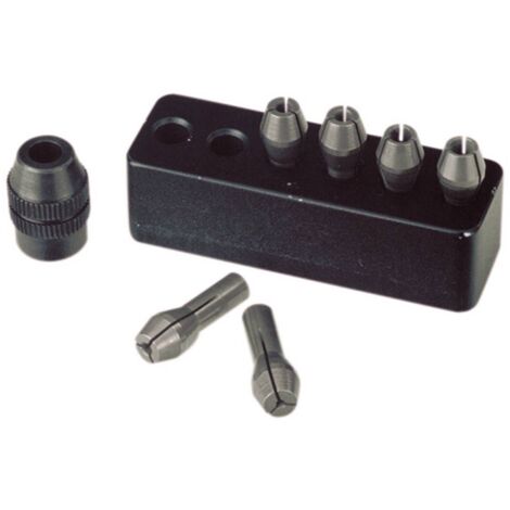 Proxxon – Jeu de pinces de serrage en acier trempé – Pour maintien optimal des pièces – Accessoire pour graveur et outil de précision