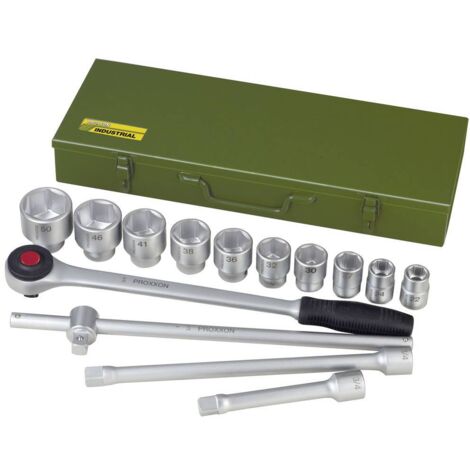 Proxxon Kit inserti giravite a bussola 3/4 14 parti 23300
