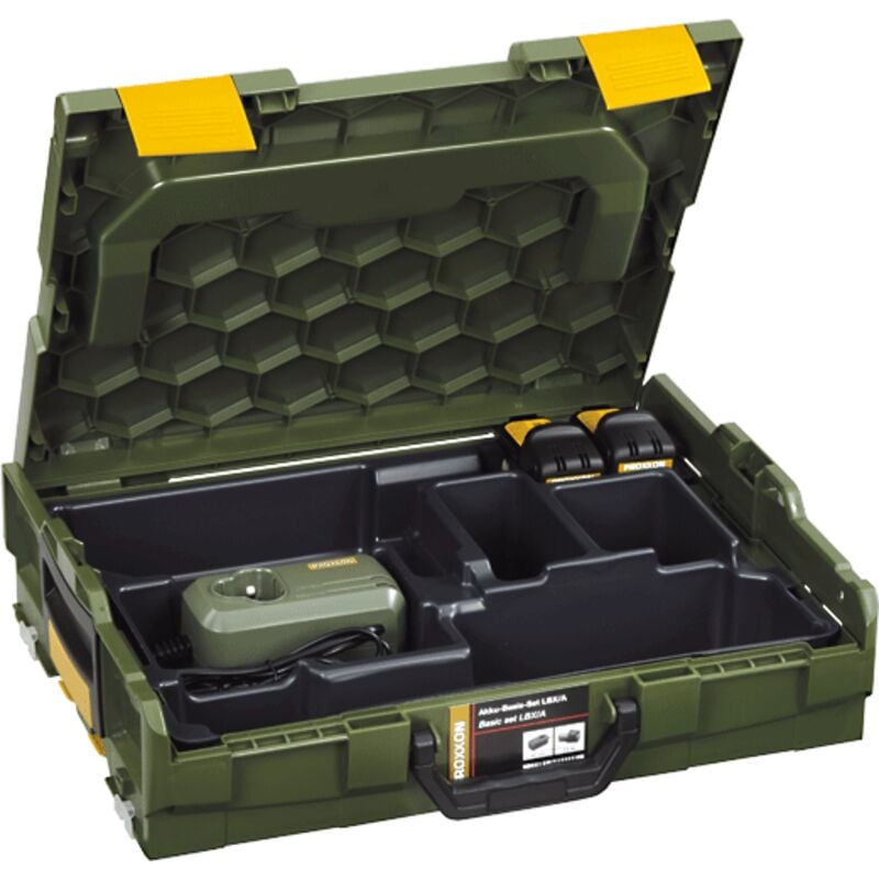 Set batterie de base lbx/a Proxxon avec 2 batterie 10.8v, 2.6Ah - chargeur - L-Boxx - 29900