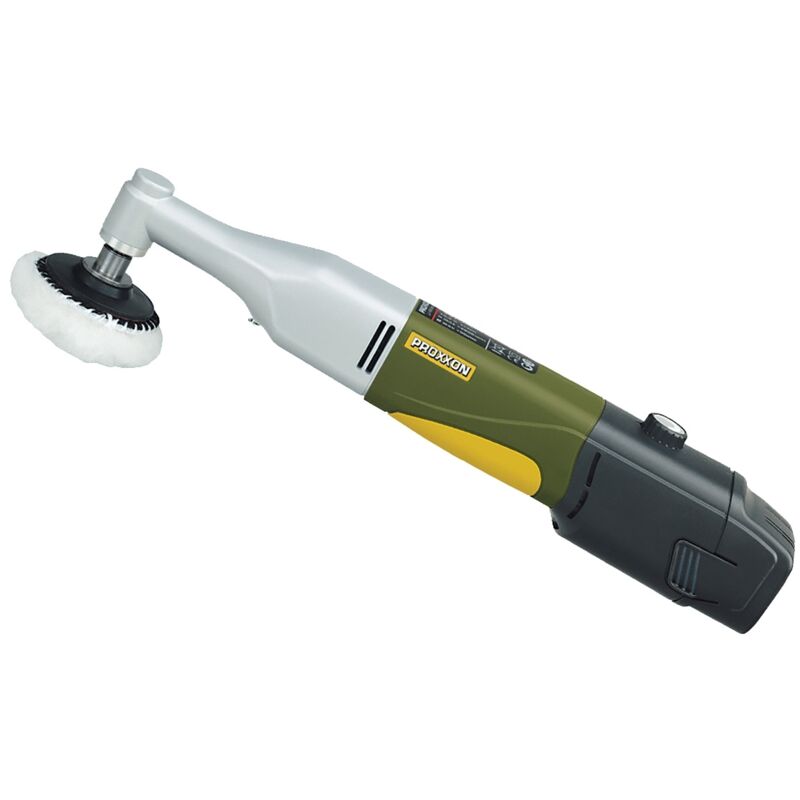 Proxxon - Lucidatrice angolare a batteria wp/a, 10,8 v, 1x 2,6 Ah e caricabatterie in valigetta