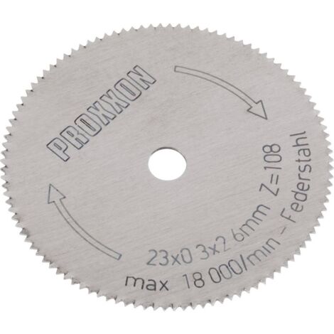 Proxxon Micromot 28 652 Lama circolare 23 x 2.6 x 0.3 mm 1 pz.