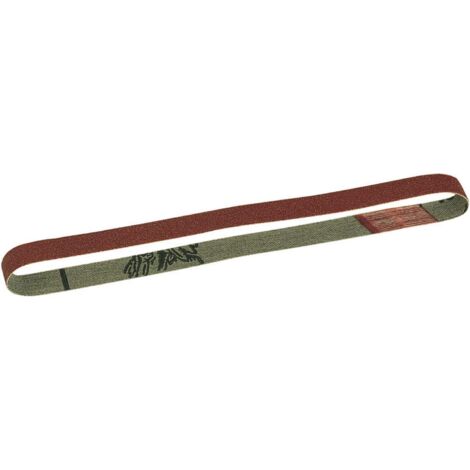10 Nastri Abrasivi RETOL – 480x200 Mm, Grana G60, In Corindone Zirconio, Per Levigatrici A Nastro Per Parquet E Pavimenti