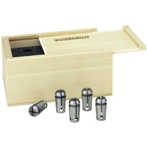 Proxxon Micromot ensemble de pinces coffret bois élégant