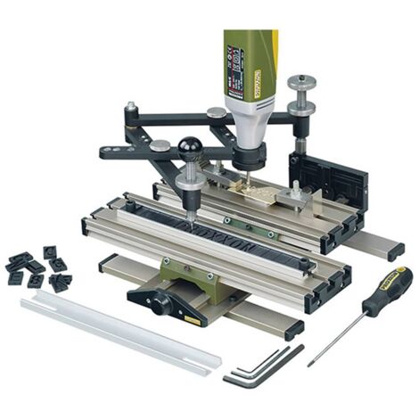 Proxxon – Pantographe GE 20 27106 – Pour gravure sur métal, plastique, verre et pierre – Rapport de réduction 2:1 à 5:1 – Compatible perceuses 20mm - W520801