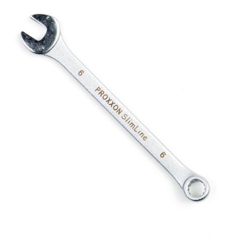 PROXXON Ring-Maulschlüssel SlimLine Größe 6mm vernickelt verchromt