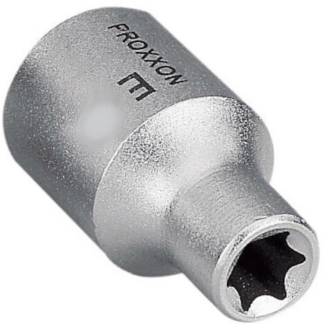 Proxxon Steckschlüsseleinsatz 1/2Ã܄¢ E 16, AuÃüen-TX, Chrom-Vanadium Stahl 31 CRV 4