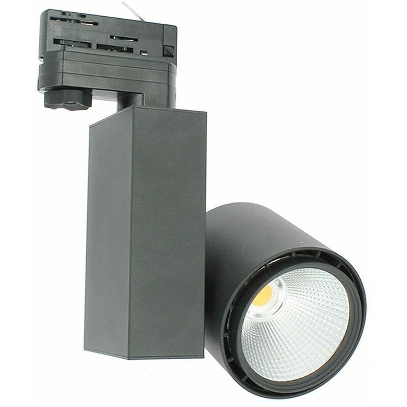 

Arum Lighting - Carril 30W para carril universal 4 Hilos Equi 280W 3000Lm | Temperatura de color: 4000K blanco neutro