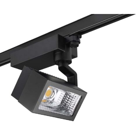 Proyector action wall washer 38.6w blanco neutro 4000k cri 80 on-off negro 281