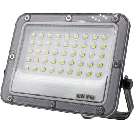 Proyector aluminio LED Belinta 30W 4000K IP65 Negro