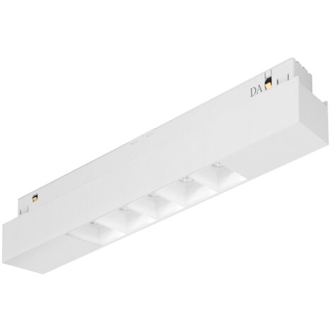 Proyector carril 48V CRETE2 LED SMD 7.50W 810lm CRI90 3000K 36º Blanco
