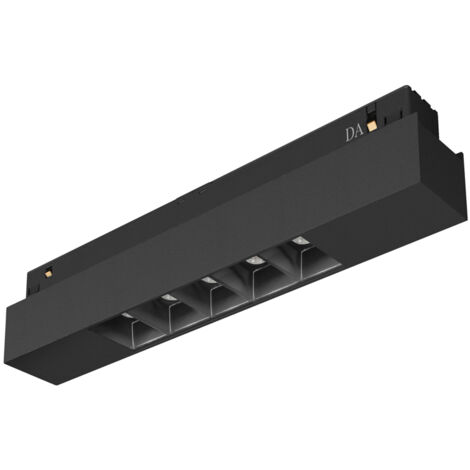 Proyector carril 48V CRETE2 LED SMD 7.50W 810lm CRI90 3000K 50º Negro