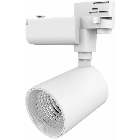 Proyector Carril Led TK01 30w ROBLAN TK01B3394F 4.000k Blanco