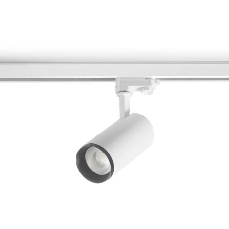 Proyector carril/superficie AMY LED COB 25W 2729lm(2294lm) CRI90 2700K 36º Blanco