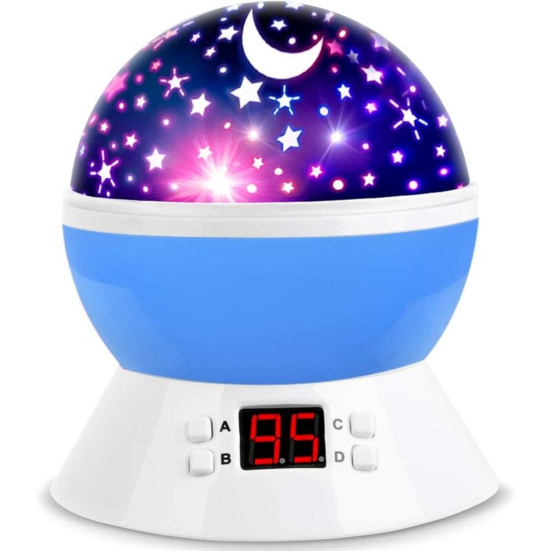 

Proyector de estrellas con luces nocturnas para niños con temporizadores, regalos para niñas y niños, luces de habitación para niños que brillan en