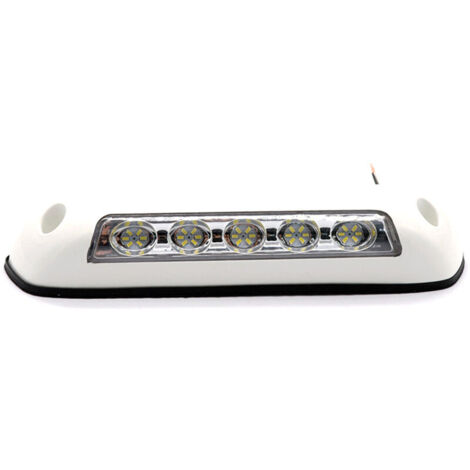 Proyector de parasol LED de 12 V, ultraplano para autocaravanas, iluminación interior empotrada LED de 12 V para camping, automóviles, yates, puertas de autocaravanas, pasillos, luces modificadas