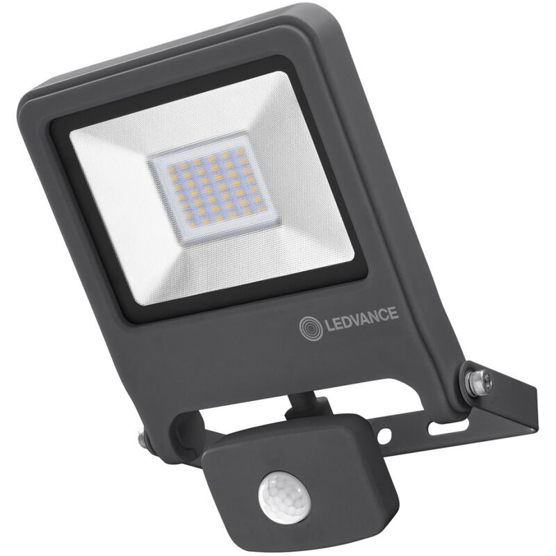 

Ledvance,s.a.u - Proyector exterior Led con sensor de movimiento gris 50W 3000°K IP44 (Osram 4058075239593)