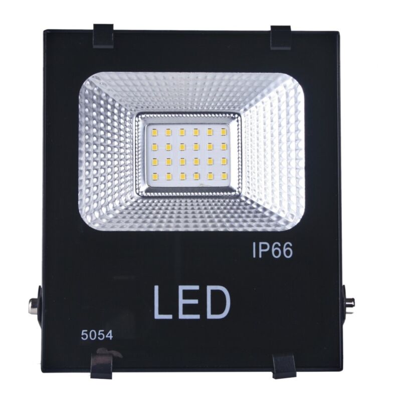 

Proyector LED 20W luz blanca fría 6000K exterior negro 1900 Lúmenes - Jandei