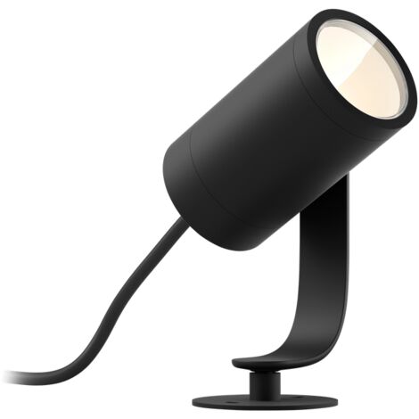 Proyector exterior Philips Hue negro 8W conectado