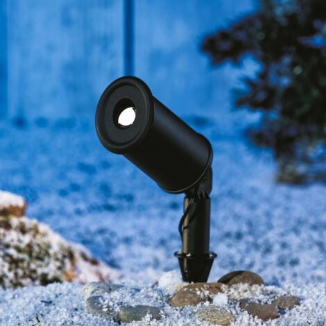 P. OUTILLAGE Proyector fachada árbol de Navidad verde