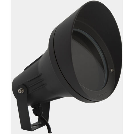 Proyector Ip66 Esparta Aluminium E27 15W Gris Urbano 297Lm