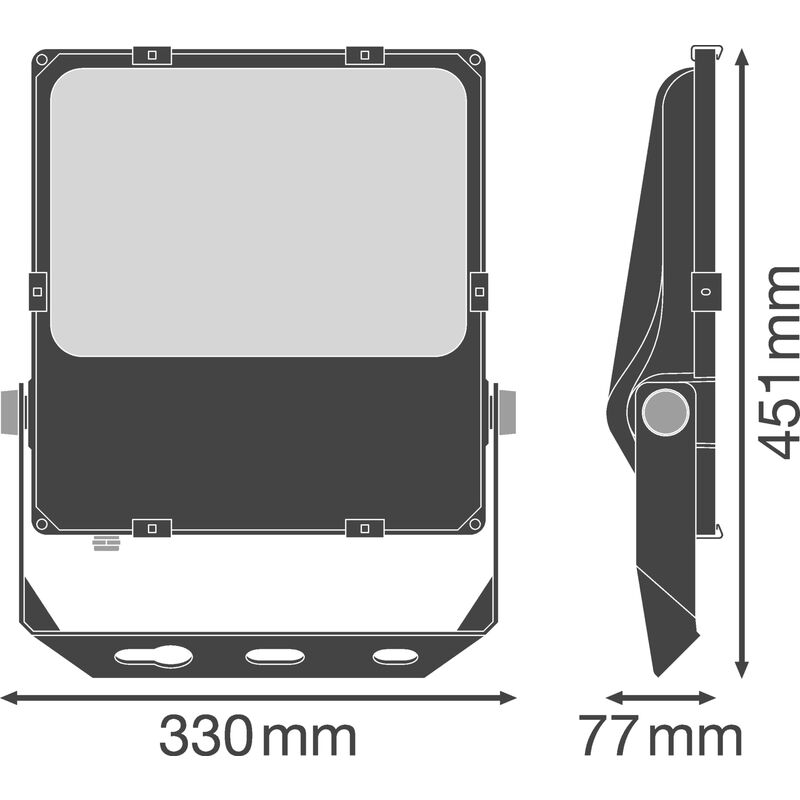 

Proyector LED 150 3000 45x140 Asimetrico LEDVANCE